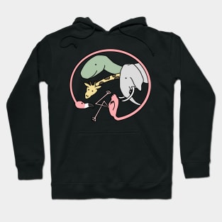 Flamingo and Friends Hoodie